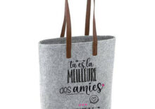 Cadeau amie Sac personnalisé tu es la meilleure des amies