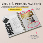 Carnet/livre directeur d'école personnalisé thème cinéma