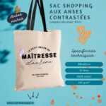 Cadeau sac le petit bazar personnalisé avec prénom au choix