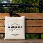 Cadeau sac le petit bazar personnalisé avec prénom au choix